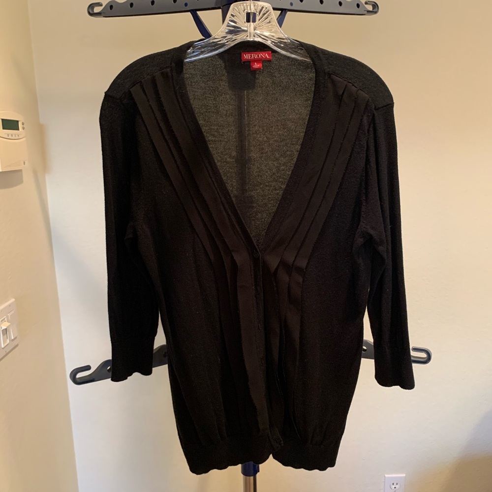Merona Black Cardigan